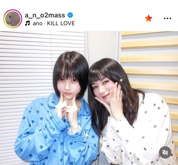 【写真】「パワーもらいまくり」あの、池田エライザとのツーショットで“ポーズ決め”の姿