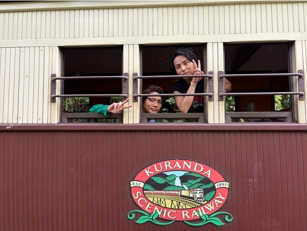 Huluオリジナル「Kis-My-Ft2 藤ヶ谷太輔&横尾渉 NAKED~素のまま2人旅~ inオーストラリア・ケアンズ」より