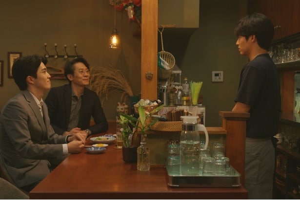 作本(三浦誠己)は新たな道で頑張る大河(赤楚衛二)を誉めてくれた