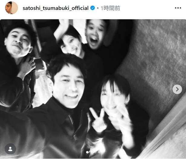 【写真】妻夫木聡、“ジャンボきょうだい”との笑顔ショットを公開