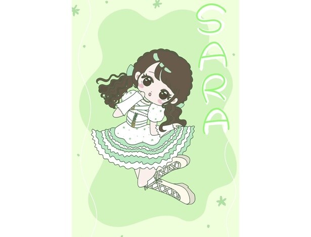 Toi Toi Toi 前垣さら 制作イラスト