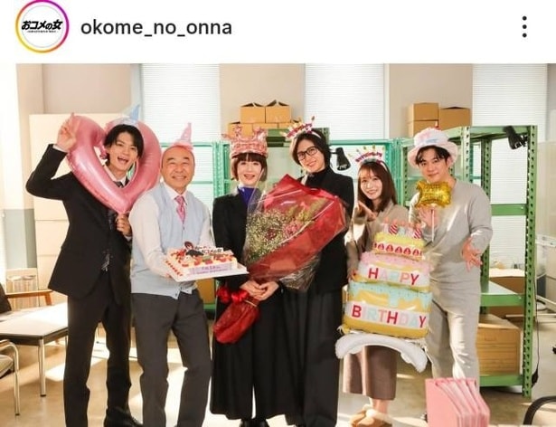 【写真】松嶋菜々子らザッコクメンバーが大地真央の誕生日を祝福