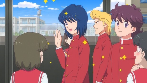 「ハイスクール!奇面組」第1話より