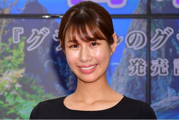 “グラビア界のカトパン”谷碧、制服姿に本音ポロリ 「ちょっとアウトな感じも(笑)」