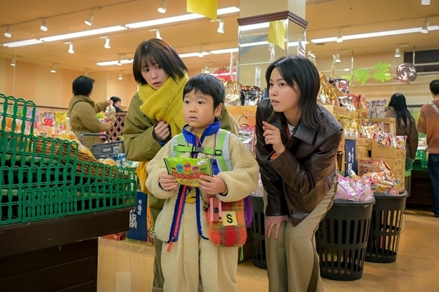 母親役の志田未来の他、大人キャストに囲まれながらも頼もしい演技を見せている天野優