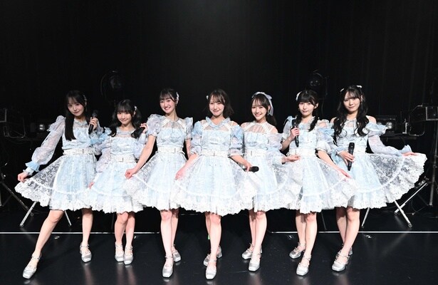 「STU48 SHOWCASE LIVE！1st～5th」に出演した福田朱里、高雄さやか、信濃宙花、兵頭葵、石田千穂、尾崎世里花、吉田彩良