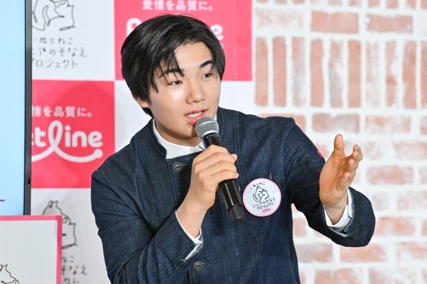 寺田心が「シニアのそなえ特別セミナー」＆「愛⽝・愛猫へ贈る 感謝の⼿紙コンテスト」⼊賞者発表に出席