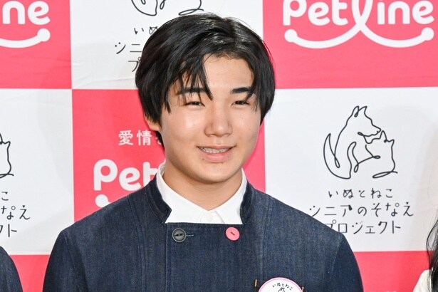 寺田心が「シニアのそなえ特別セミナー」＆「愛⽝・愛猫へ贈る 感謝の⼿紙コンテスト」⼊賞者発表に出席