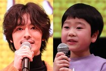 塩野瑛久＆吉村界人に挟まれる天野優、頬を寄せ合う仲良しショットに「3人とも素敵〜の声＜未来のムスコ＞