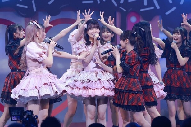 渕上舞(「HKT48 Valentine Concert ～きみに届けるチョコレート～」より)