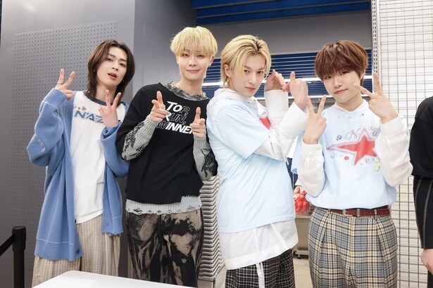 (左から)カイセイ、HOJIN、ユンギ、アト