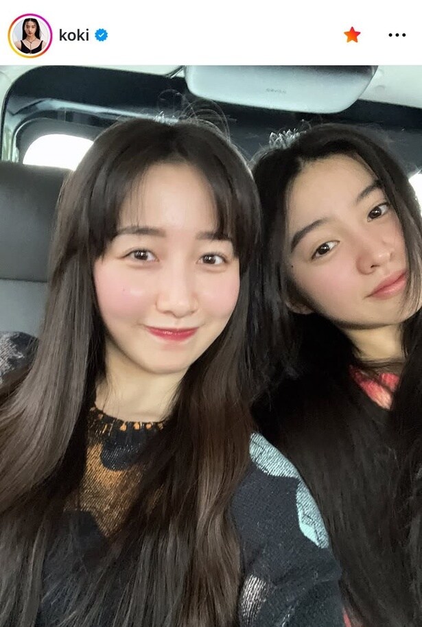 【写真】Koki,、「ここさんの前髪なしがタイプ」姉・Cocomiとのドライブデート
