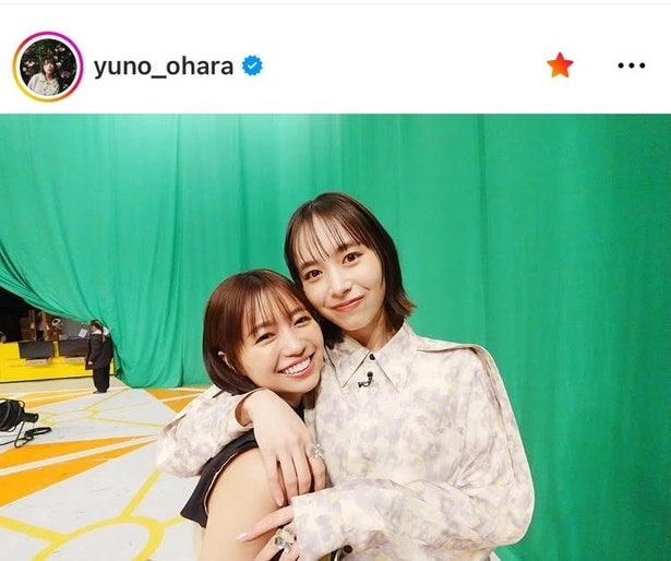 【写真】「教場」の再会にほっこり…大原優乃、「頼れるお姉ちゃん」井桁弘恵と“腕を絡めた”姿