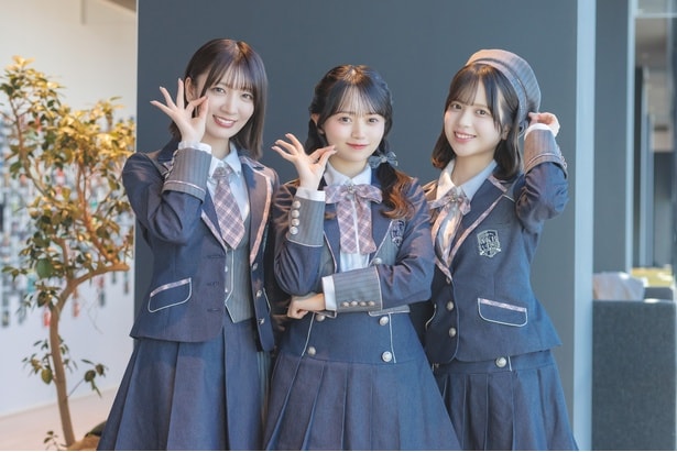 工藤華純、花田藍衣、川村結衣