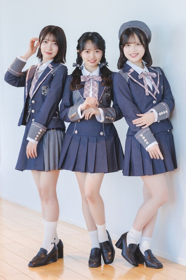 工藤華純、花田藍衣、川村結衣