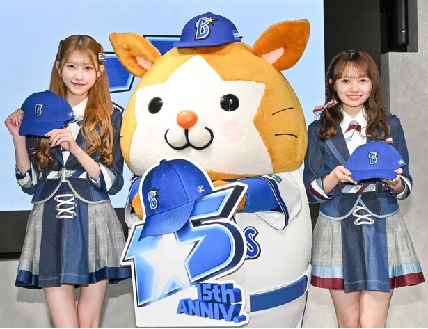 AKB48千葉恵里＆花田藍衣、進化を遂げたDeNA記念キャップに驚き「めちゃめちゃ令和になってる(笑)」