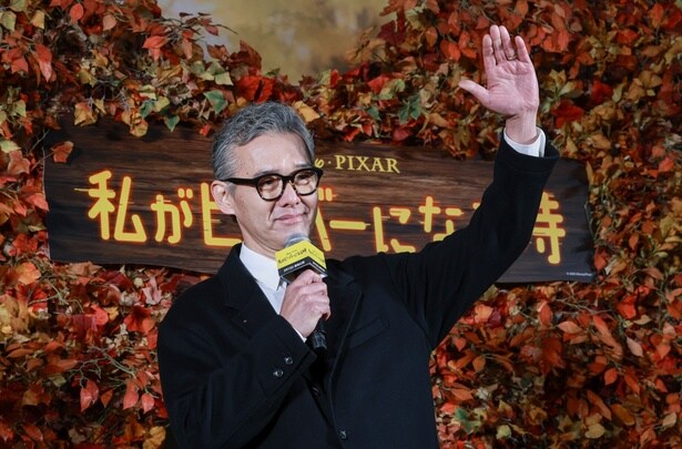 渡部篤郎、念願のディズニー声優初挑戦「家族で喜んだ」 映画『私がビーバーになる時』イベントにサプライズ登壇