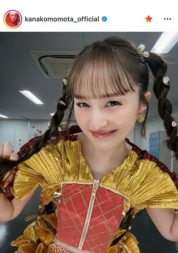 【写真】ももいろクローバーＺ・百田夏菜子、バレンタイン・コンサート姿を公開