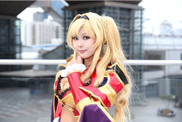 「グランブルーファンタジー」ゼタに扮したキコさん