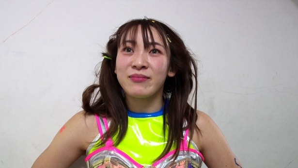 試合後のフワちゃん