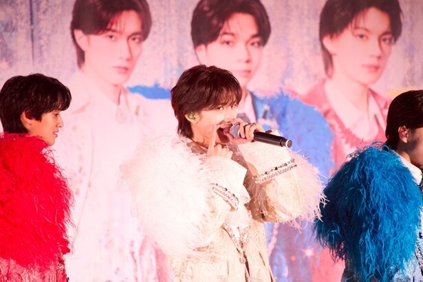「爆裂愛してる / 好きすぎて滅！」リリース記念日フリーライブより　山中柔太朗