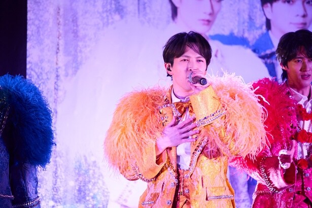 「爆裂愛してる / 好きすぎて滅！」リリース記念日フリーライブより　吉田仁人