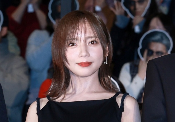 映画「教場 Requiem」初日舞台あいさつに登場した齊藤京子