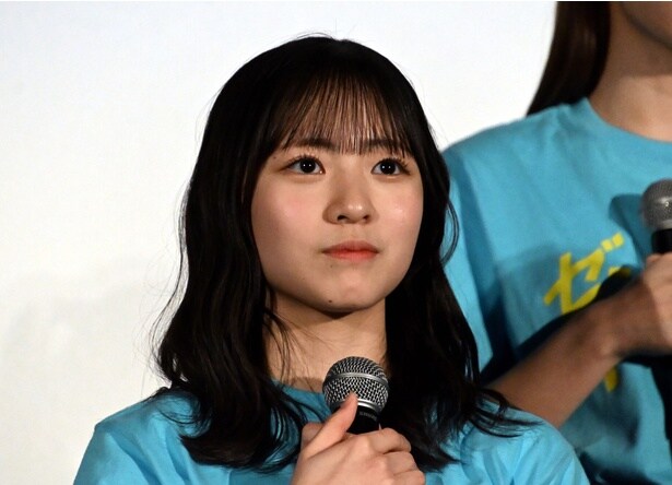 日向坂46四期生の出演映画の続編製作決定をサプライズ発表　正源司陽子「最高の作品をお届けできるように頑張っていきたい」