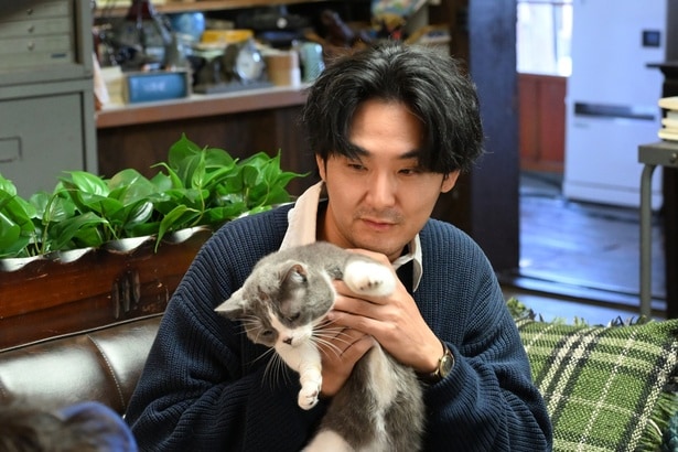 迷い猫“イズミ”にメロメロになる松田龍平“洋輔”がかわいい　「次回最終回告知」に悲痛の声＜探偵さん、リュック開いてますよ＞