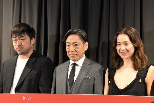 (左より)竹原ピストル、香川照之、中村アン