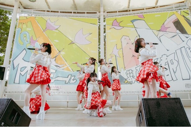 「Juice=Juice 20thシングル「四の五の言わず颯と別れてあげた／盛れ！ミ・アモーレ」発売記念ミニライブ＆お見送り会」より
