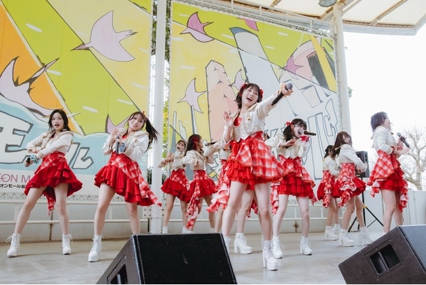 「Juice=Juice 20thシングル「四の五の言わず颯と別れてあげた／盛れ！ミ・アモーレ」発売記念ミニライブ＆お見送り会」より