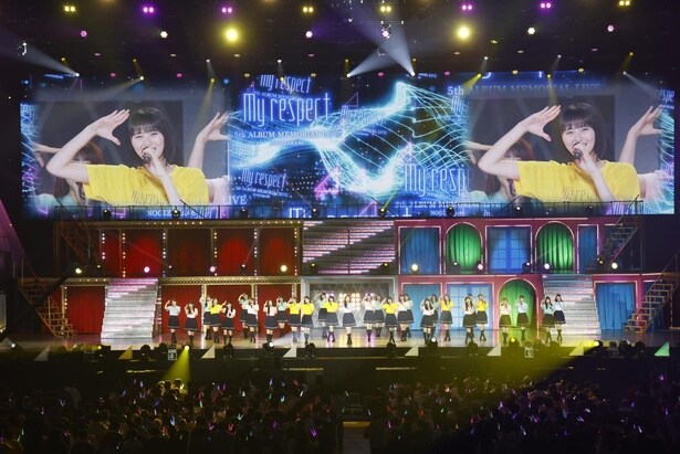 乃木坂46「5th ALBUM MEMORIAL LIVE『My respect』」より
