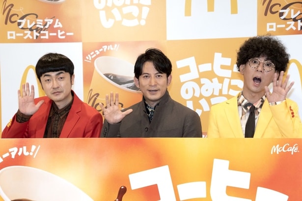 マクドナルド「プレミアムローストコーヒー」リニューアル発表イベントより