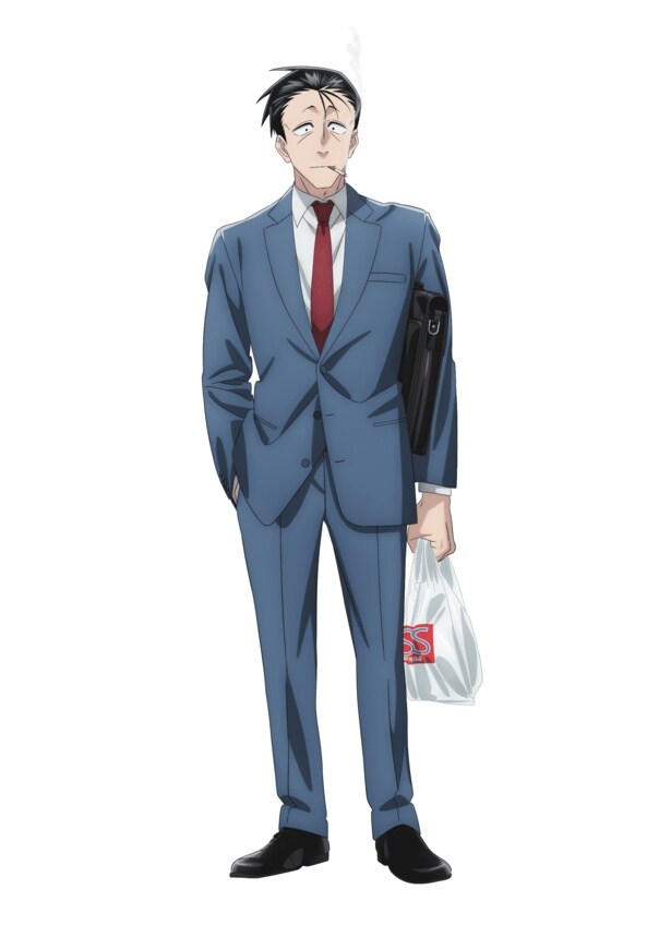 佐藤拓也＆星希成奏ら出演のアニメ「スーパーの裏でヤニ吸うふたり」キャラクターイラスト解禁　追加キャストに高橋伸也