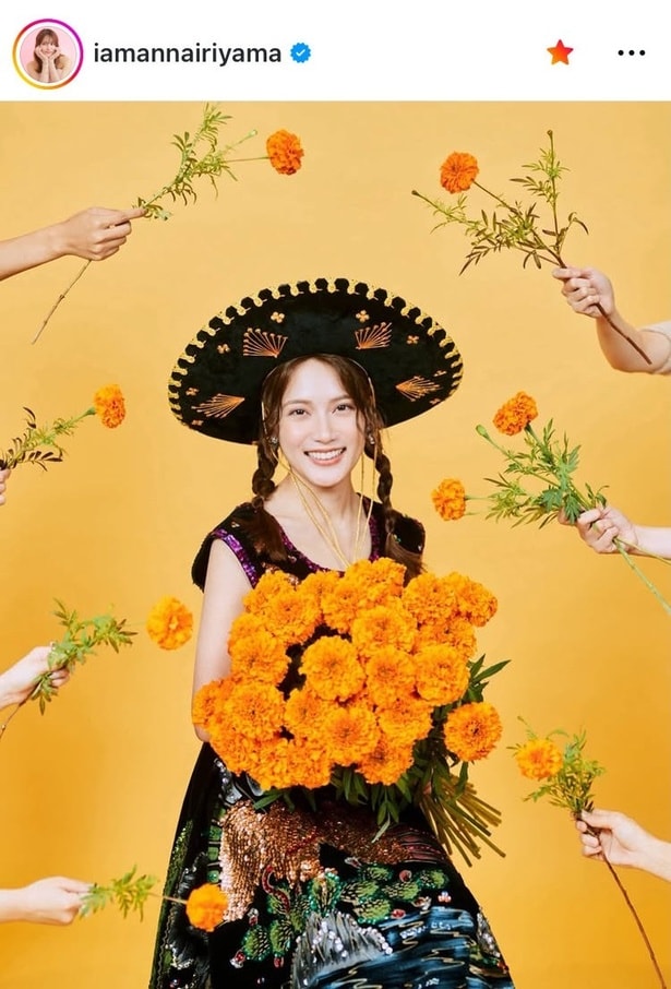 【写真】「お花畑にいるみたいな透明感」…入山杏奈、メキシカンスタイルの“アザーカット