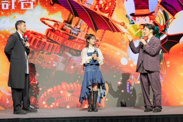 「映画 えんとつ町のプペル ～約束の時計台～」公開記念イベントより