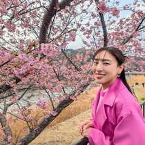 元宝塚歌劇団雪組トップスター・音月桂が静岡・伊豆で春を先取り堪能「本当に時期的によかったです」＜美しい日本に出会う旅＞