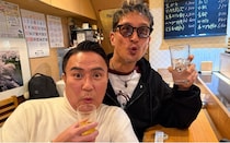 松岡昌宏「年に1回来ますので！」市川右團次と熱い“町寿司愛”で共感＜今宵、町寿司で＞