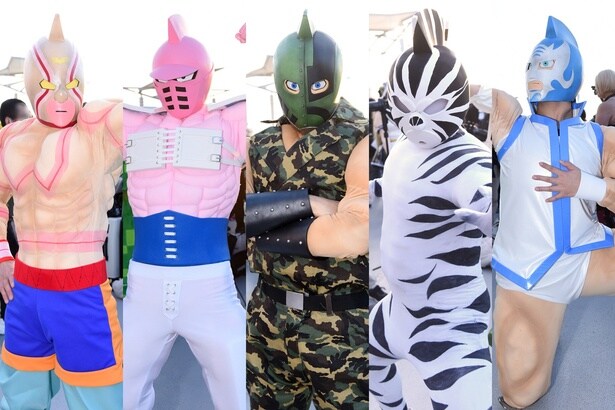 「キン肉マン」“運命の5王子”コスプレイヤーが勢ぞろい「“超人血盟軍”併せをした仲間で再結集しました」<コミケ107>