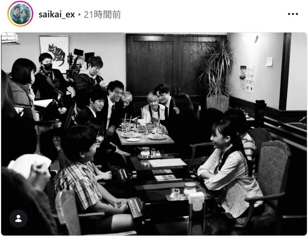 【写真】竹内涼真&井上真央&瀬戸康史&渡辺大知、子役らとのオフショット