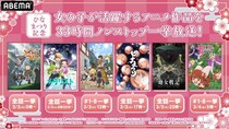 【3月3日(火)は「ひなまつり」】『メダリスト』ほか “女の子が活躍するアニメ”6作品をABEMAで33時間ノンストップ無料一挙放送