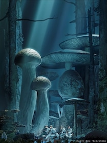 「菌と鉄」TVアニメ化決定　“菌の樹海”を原作に忠実に再現し描いたティザービジュアルが初公開