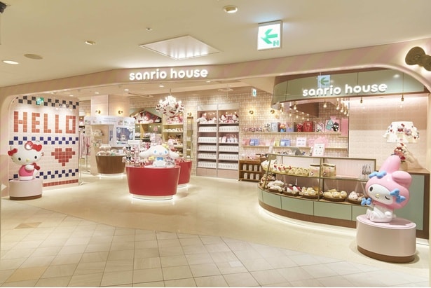 ルミネ新宿に1号店がオープンしたsanrio house(サンリオハウス)の店舗外観