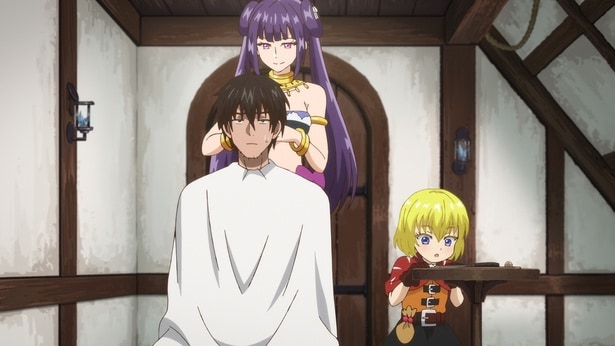 TVアニメ「29歳独⾝中堅冒険者の⽇常」第10話場面カット