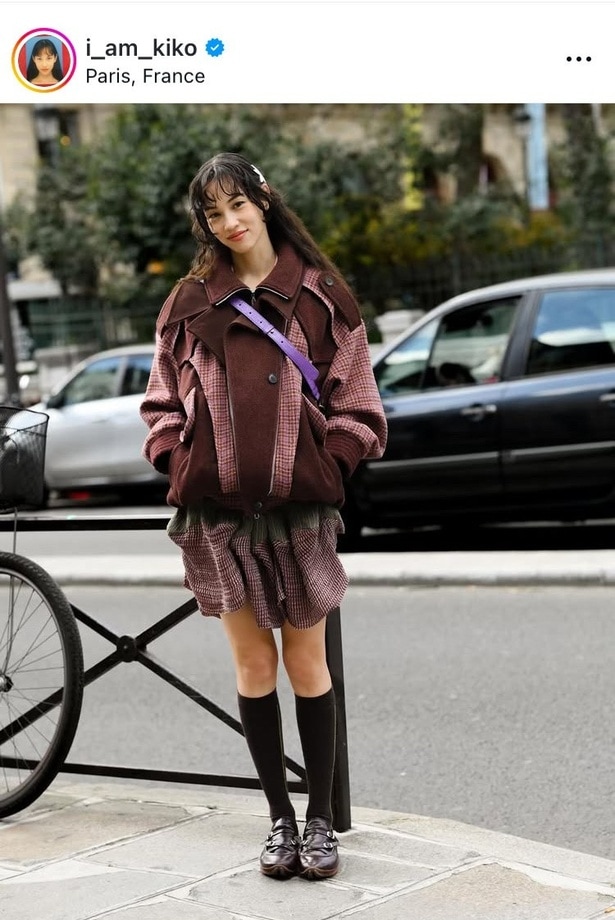 【写真】「ロングヘアで“ガーリー”に」…水原希子、フリルミニスカのキュートな笑顔姿