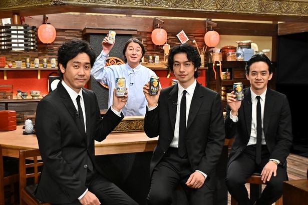 大泉洋＆斎藤工＆池松壮亮が飲みながらトーク「人生最高レストラン特別編～人気俳優たちがオトナを語る店～」配信決定