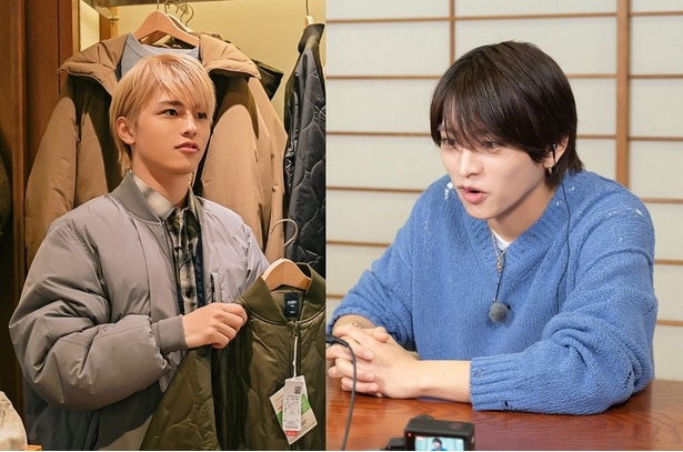 【写真】それぞれのお題に挑戦する篠塚大輝と猪俣周杜