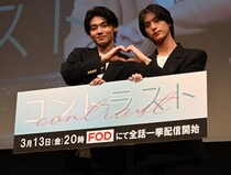 狭い教室で密着ランチも…井内悠陽＆阿久根温世が初共演の舞台裏や“仲良しエピソード”を明かす＜コントラスト＞
