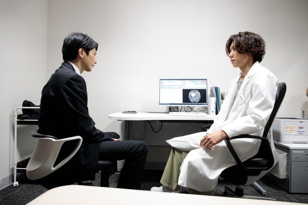 早乙女太一は中田(向井理)のMRI検査を行う重要なシーンで登場